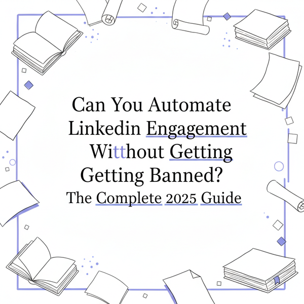 Can You Automate LinkedIn Engagement Without Getting Banned? The Complete 2025 Guide