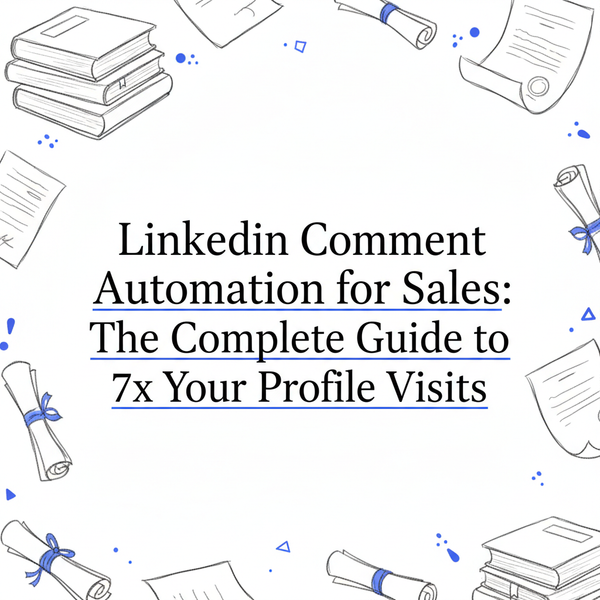 LinkedIn Comment Automation for Sales: The Complete Guide to 7x Your Profile Visits